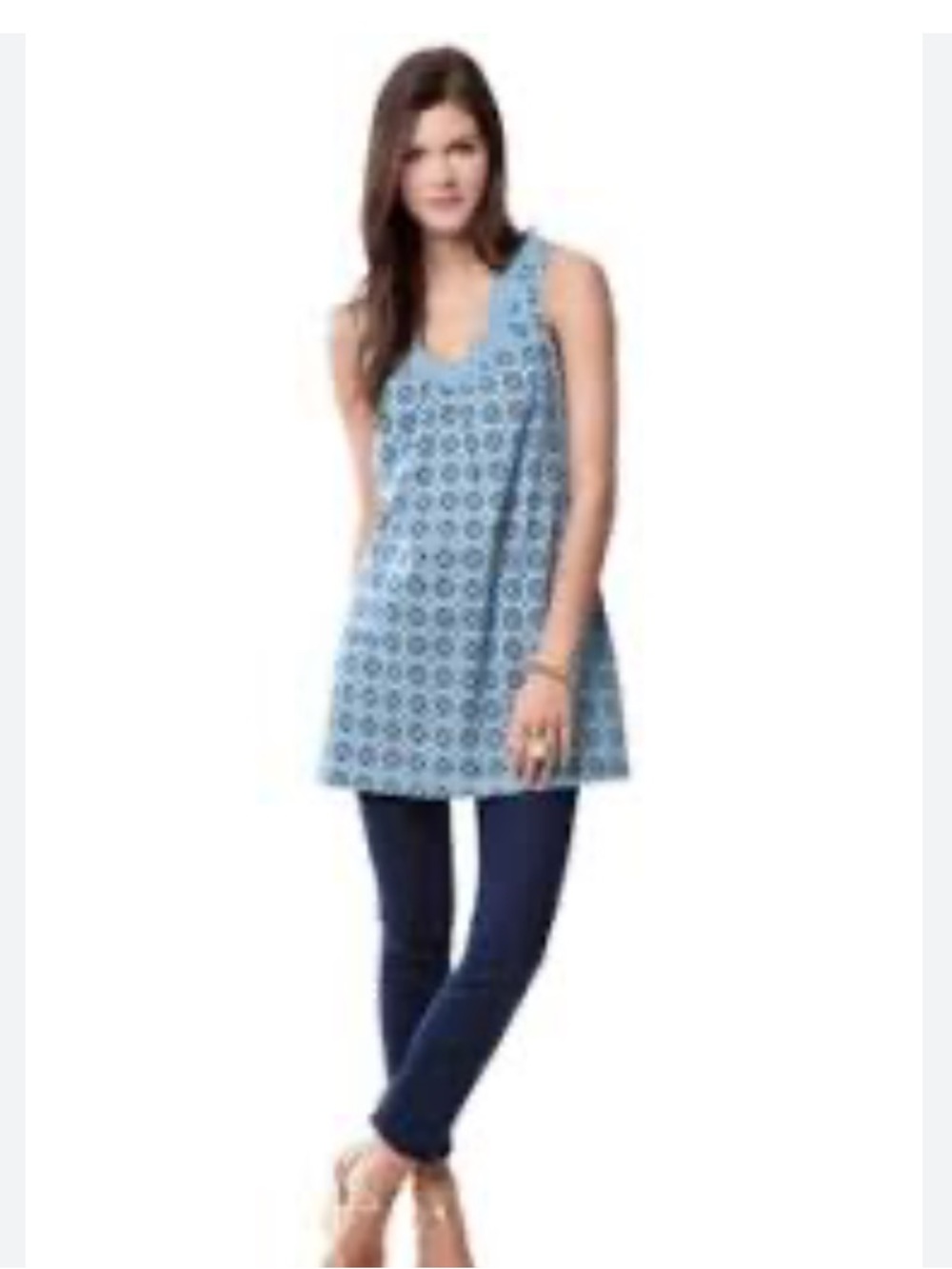 7 for All Mankind x Jonathan Adler Print Tunic